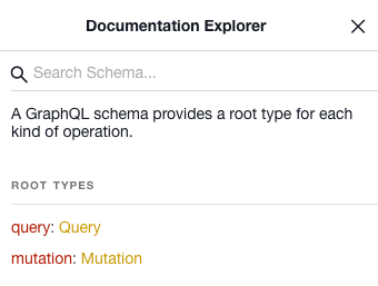 Diagram showing flow from schema to resolver functions to database
