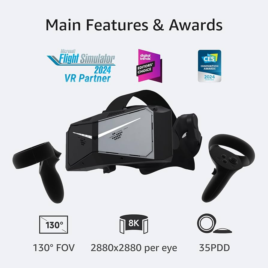 A comparison of VR display resolutions, showcasing the improvement in pixel density